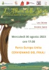  L'ALBERO DELLE STORIE CON LUCA ZALATEU E GIOVANNA CAPUTO  30 AGOSTO 2023 ORE 17.00 AL PARCO EUROPA UNITA A CERVIGNANO DEL FRIULI 