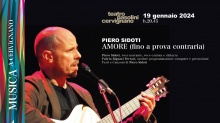 Piero Sidoti inaugura il nuovo anno della stagione musicale del Teatro Pasolini