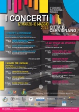 3° CONCORSO INTERNAZIONALE MUSICALE CITTÀ DI CERVIGNANO DAL 30 APRILE AL 5 MAGGIO 2024 